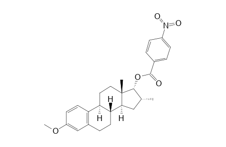 16-ALPHA-METHYL-3-METHOXYESTRA-1,3,5(10)-TRIEN-17-ALPHA-YL-(4-NITROBENZOATE)