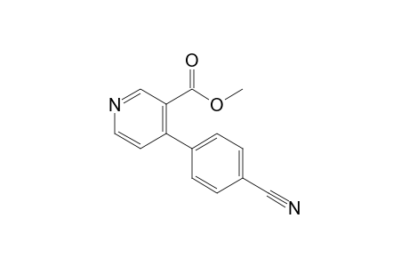 Methyl 4-(4-cyanophenyl)nicotinate