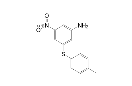 3-[(4-methylphenyl)sulfanyl]-5-nitrophenylamine