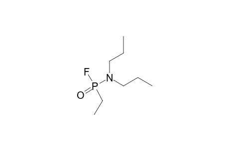 (C3H7)2NP(O)C2H5F;N,N-DIPROPYL-P-ETHYL-PHOSPHONAMIDIC-FLUORIDE