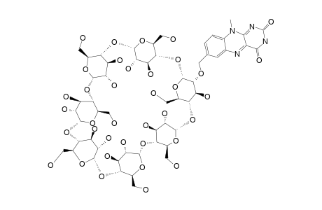 2-[(7-ALPHA-O-10-METHYL-7-ISOALLOXAZINO)-METHYL]-BETA-CYCLODEXTRIN