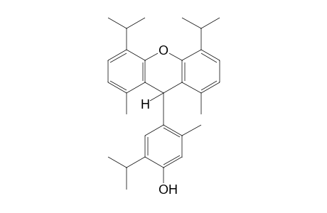 4-(4,5-diisopropyl-1,8-dimethylxanthen-9-yl)-6-isopropyl-m-cresol
