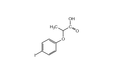 2-(p-iodophenoxy)propionic acid