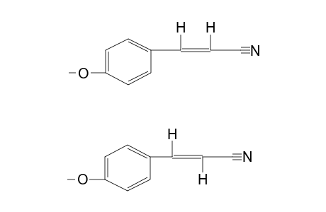 p-METHOXYCINNAMONITRILE (cis-and trans-)