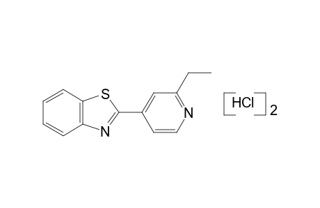 2-(2-ethyl-4-pyridyl)benzothiazole, dihydrochloride