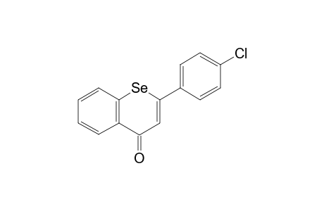 2-(4-chlorophenyl)-4H-selenochromen-4-one