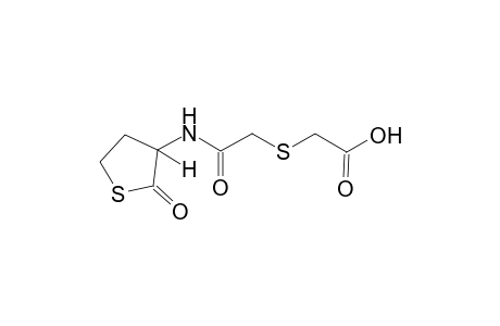 {{[(2-oxotetrahydro-3-thienyl)carbamoyl]methyl}thio}acetic acid