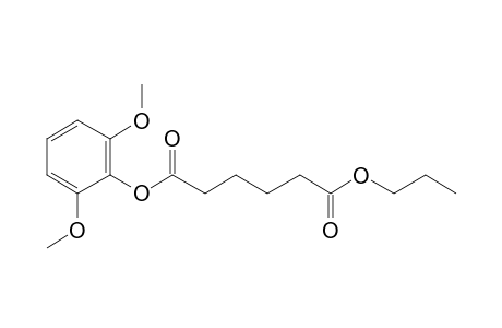 Adipic acid, 2,6-dimethoxyphenyl propyl ester