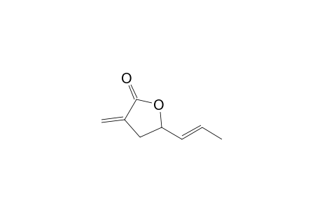 3-methylidene-5-[(E)-prop-1-enyl]oxolan-2-one