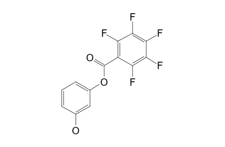 1,3-Benzenediol, o-pentafluorobenzoyl-