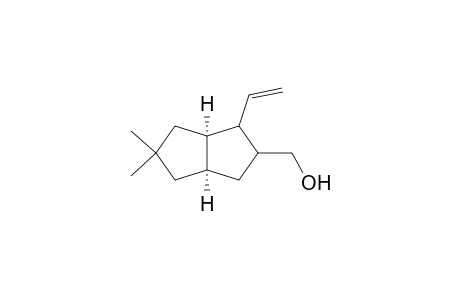 7,7-Dimethyl-2-vinyl-3-hydroxymethyl-cis-bicyclo[3.3.0]octane