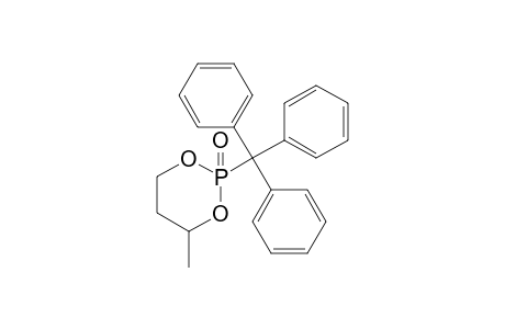 1,3,2-Dioxaphosphorinane, 4-methyl-2-(triphenylmethyl)-, 2-oxide