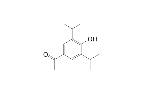 Acetophenone, 4'-hydroxy-3',5'-diisopropyl-