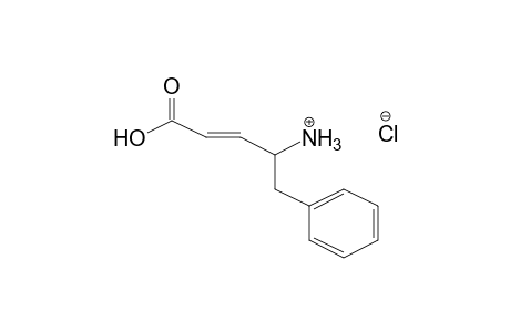 2-(E)-Pentensaeure, (4S)-amino-5-phenyl-, hydrochlorid
