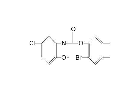 5-chloro-2-methoxycarbanilic acid, 6-bromo-3,4-xylyl ester