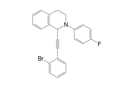 1-((2-Bromophenyl)ethynyl)-2-(4-fluorophenyl)-1,2,3,4-tetrahydroisoquinoline