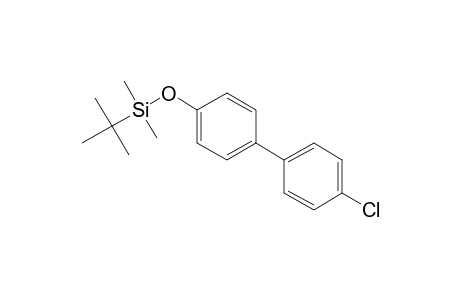 4-Hydroxy-4'-chlorobiphenyl, tert-butyldimethylsilyl ether