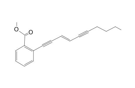 Methyl 2-(dec-3'-ene-1',5'-diynyl)-benzoate