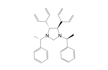 N,N'-Bis[1(S)-phenylethyl)]-4(R),5(R)-di(1-ethenyl-2-propenyl)imidazolidine