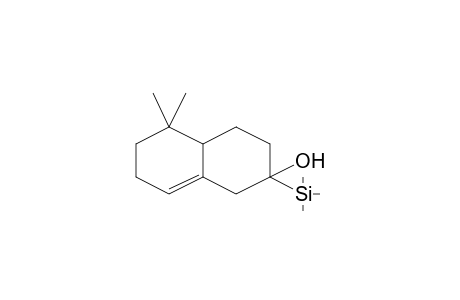 5,5-Dimethyl-2-trimethylsilyl-1,2,3,4,4a,5,6,7-octahydronaphthalen-2-ol