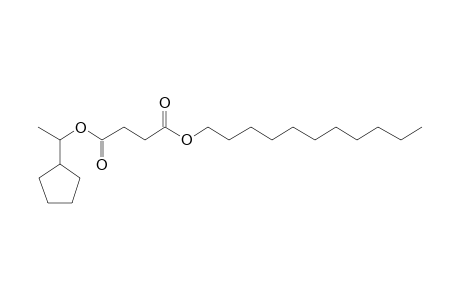 Succinic acid, 1-cyclopentylethyl undecyl ester