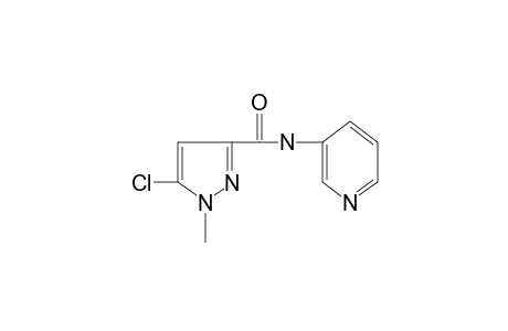 5-chloro-1-methyl-N-3-pyridylpyrazole-3-carboxamide