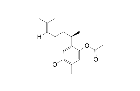 (-)CURCUHYDROQUINONE-1-MONOACETATE