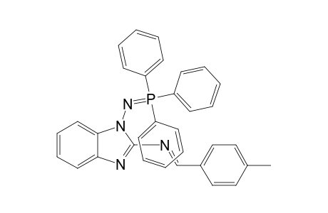 2-(4-Methylbenzylidene)amino-1-triphenylphosphoranylideneaminobenzimidazole