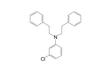 3-CHLORO-N,N-DIPHENETHYL-ANILINE