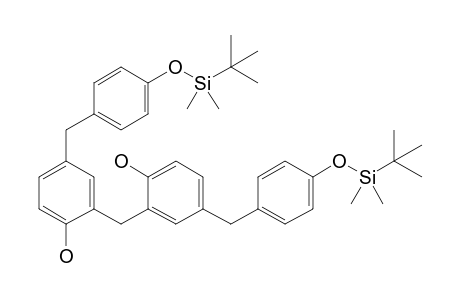 4,4'-Bis(4-t-butyldimethylsilyloxybenzyl)-2,2'-methylenediphenol