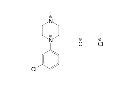 1-(m-chlorophenyl)piperazine, dihydrochloride