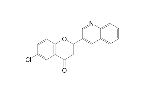 6-Chloro-2-(3-quinolyl)chromone