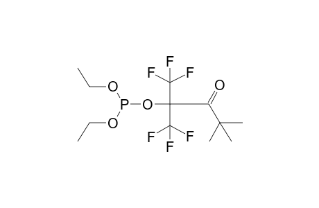 DIETHYL[1,1-BIS(TRIFLUOROMETHYL)-3,3-DIMETHYL-2-OXOBUTYL]PHOSPHITE