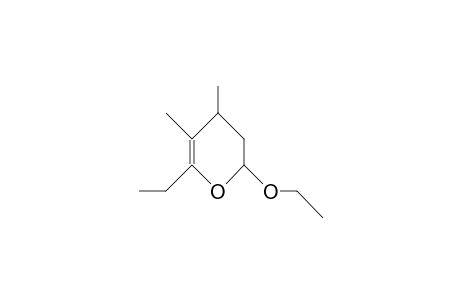 2-Ethoxy-6-ethyl-4(isom.A),5-dimethyl-3,4-dihydro-pyran