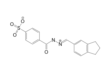 p-sulfobenzoic acid, 1-{[(5-indanyl)methylene]hydrazide}