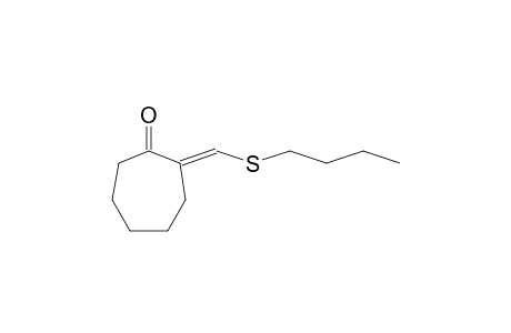 2-(N-Butylthiomethylidene)-cycloheptanone