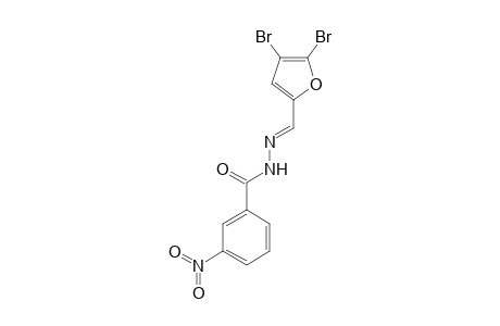 N'-(4,5-Dibromofurfurylidene)-3-nitrobenzhydrazide