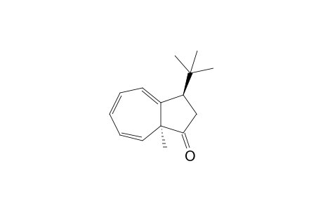 TRANS-(3-R*,8A-S*)-3,8A-DIHYDRO-3-TERT.-BUTYL-8A-METHYLAZULEN-1-(2-H)-ONE;MAJOR_DIASTEREOMER