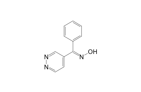 E-Phenyl(4-pyridazinyl)methanone oxime