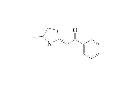 (2E)-2-(5-methyl-2-pyrrolidinylidene)-1-phenylethanone