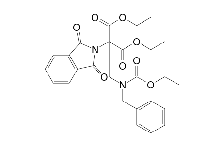 alpha-[(Benzylcarboxyamido)methyl]-1,3-dioxo-2-isoindolinemalonic acid, triethyl ester