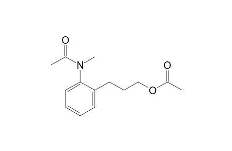 Acetamide, N-[2-[3-(acetyloxy)propyl]phenyl]-N-methyl-