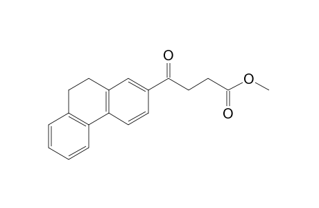 3-[(9,10-dihydro-2-phenanthryl)carbonyl]propionic acid, methyl ester