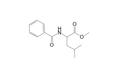 leucine, N-benzoyl-, methyl ester
