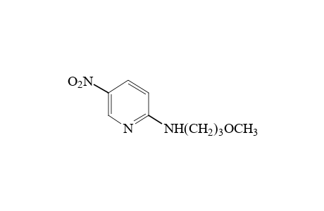 2-[(3-methoxypropyl)amino]-5-nitropyridine