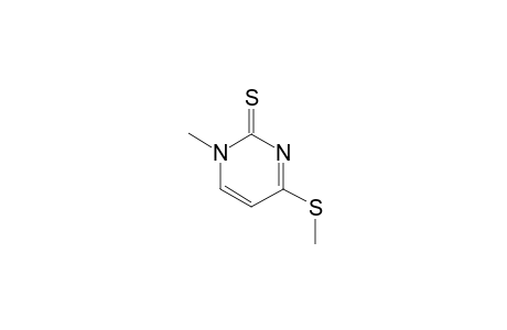 1-METHYL-4-(METHYLSULFANYL)-PYRIMIDINE-2(1H)-THIONE