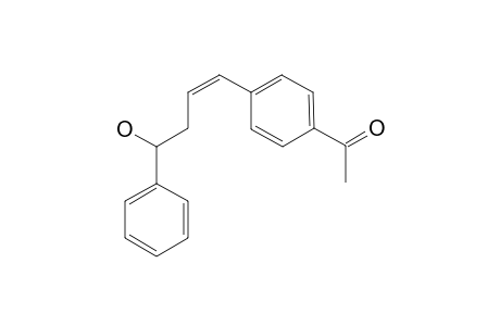 1-[4-[(Z)-4-HYDROXY-4-PHENYL-1-BUTENYL]-PHENYL]-ETHANONE