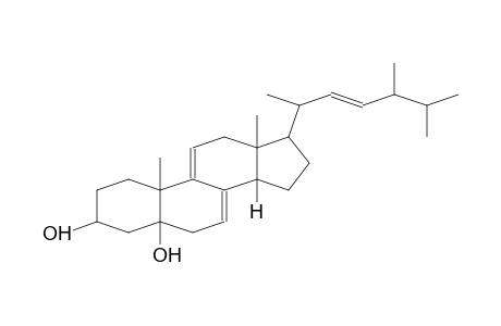 Ergosta-7,9,22-triene-3b,5a-diol