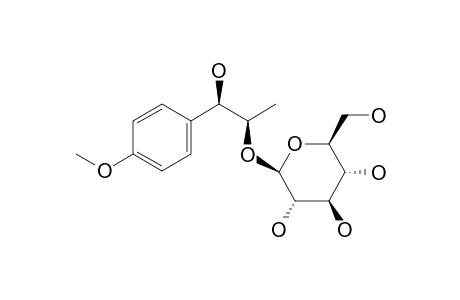 (1'S,2'R)-ERYTHRO-ANETHOLE-GLYCOL-2'-O-BETA-D-GLUCOPYRANOSIDE