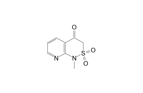 1-methyl-1H-pyrido[2,3-c][1,2]thiazine-4(3H)-one, 2,2-dioxide